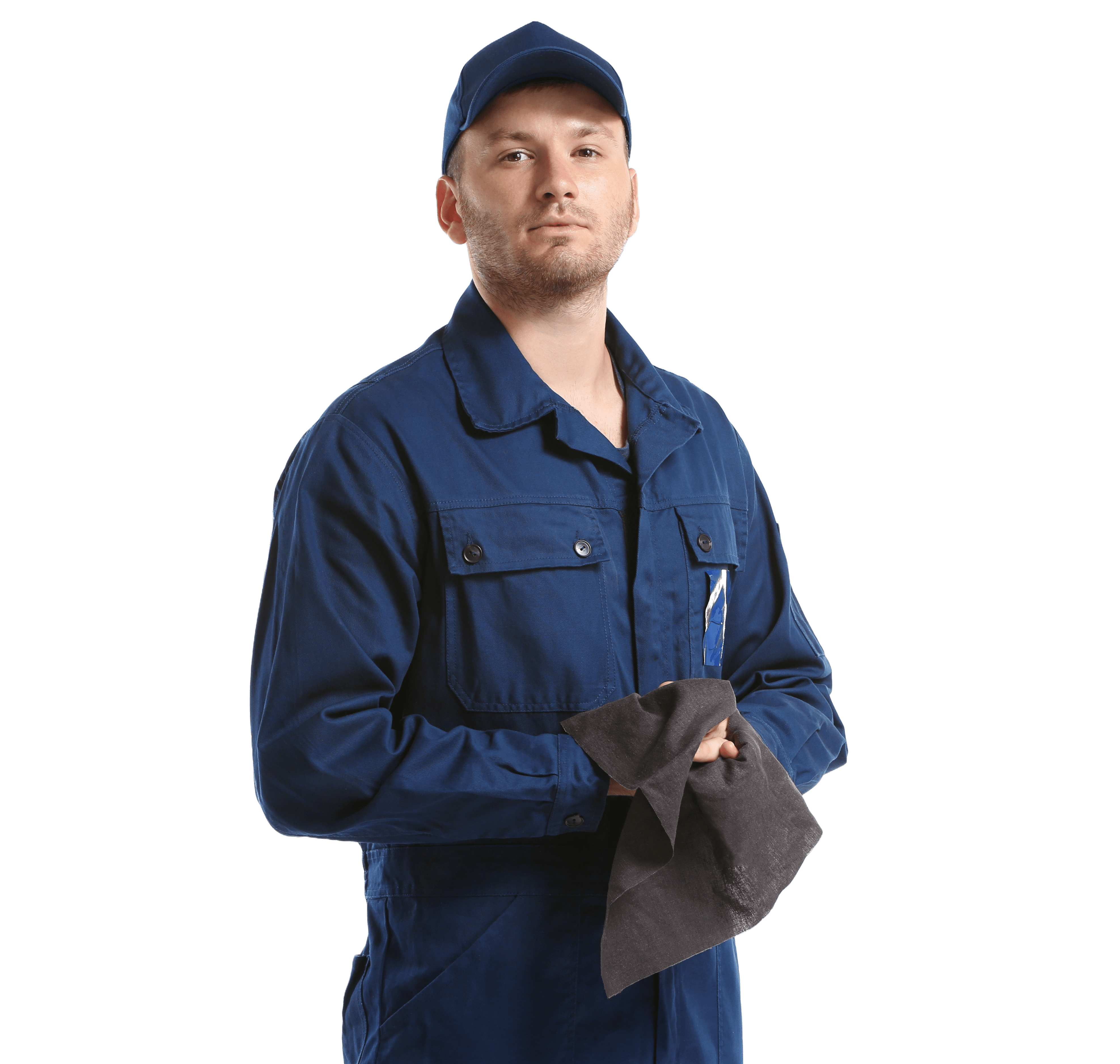 HVAC Technician In Uniform